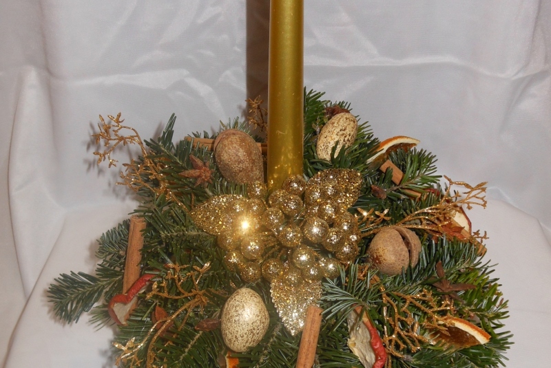 Kvetinová výzdoba / Vianoce - foto Kvetinová výzdoba / Vianoce - foto